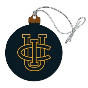 UC Irvine Primary Logo Wood Christmas Tree Holiday Ornament - 1 of 4