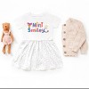 The Juniper Shop Mini Smiley Icons Unicorn Infant Dress - 3 of 4