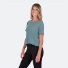 Vapor Apparel Women's Cropped 200 Mile Tee Shirt - 3 of 3