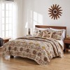 Federa Cuscino King Groenlandia Home Andorra - Stile Retr&ograve; Floreale Trapuntato