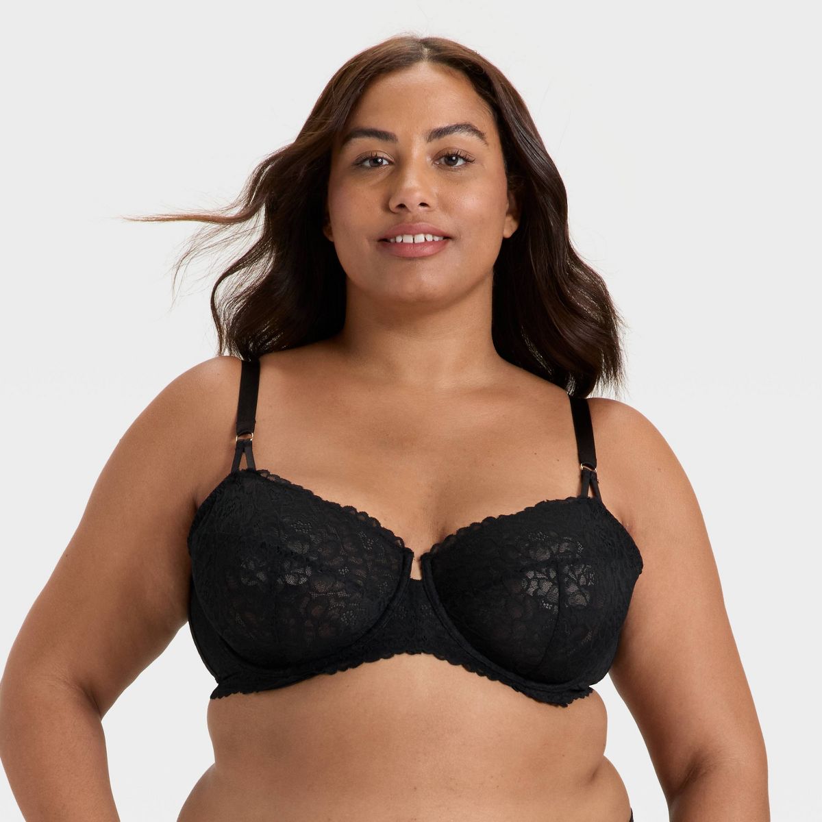 Women's Lace Unlined Balconette Bra - Auden™