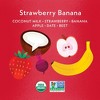 Once Upon a Farm Coconut Yogurt Alternative Strawberry Banana Organic Snack Pouch - 3.2oz - 3 of 4