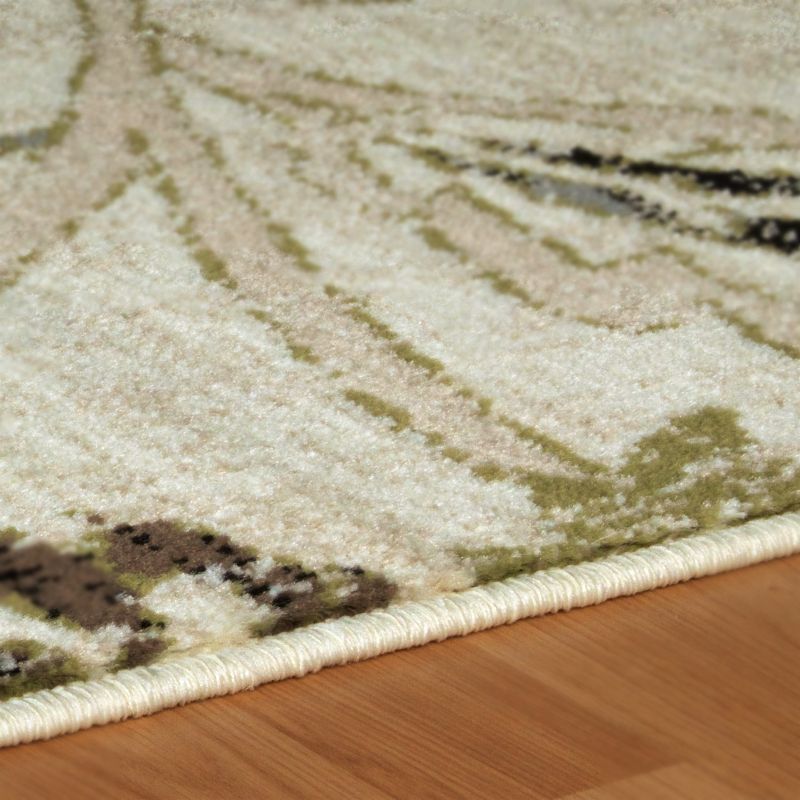 Modern Farmhouse Floral Indoor Runner or Area Rug by Blue Nile Mills, 2 of 5