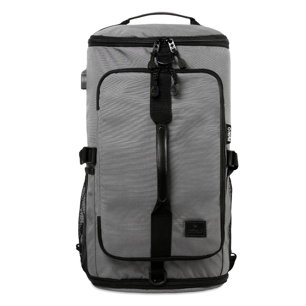 Photos - Backpack J World Dylan Two-Way Duffel 10.3"  - Gray