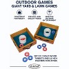 Bolaball Outdoor Washer Toss Game with Solid Wood Targets and Washers - 3 of 4