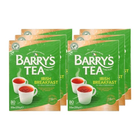 Barry's Tea Irish Breakfast Tea - Case Of 6/80 Bags : Target