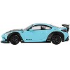 Toyota GR86 "LB-Nation - Liberty Walk" Baby Blue with Carbon Hood Limited Edition 1/64 Diecast Model Car by Mini GT - 2 of 4
