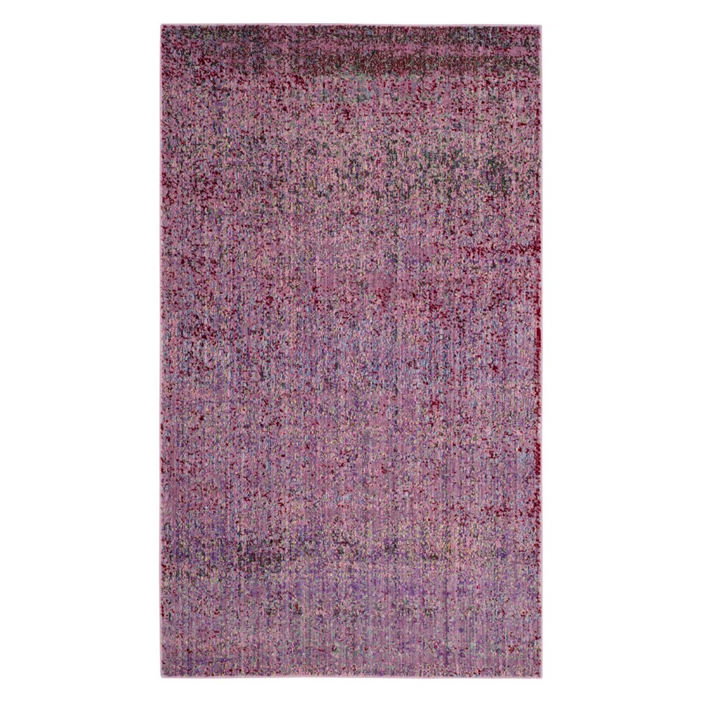 2'x3' Brylee Solid Loomed Accent Rug Lavender - Safavieh