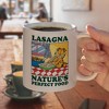 Garfield Lasagna The Perfect Food Ceramic Coffee Mug, Novelty Gift Mugs for Coffee, Tea and Hot Drinks, 11oz, White - 4 of 4