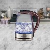 Brentwood Tempered Glass Tea Kettles, 1.7-Liter, Purple - 2 of 4