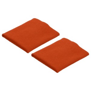 Unique Bargains Cotton Elastic Knitted Stretchy Fabric Knit Rib Stretch Tape Cuff Sleeve Waistband - 1 of 4