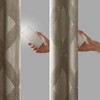 Ogee Knitted Jacquard Total Blackout Curtain Panel(Only 1 Pc Panel) - 4 of 4