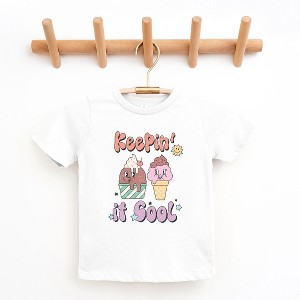 The Juniper Shop Keepin' It Cool Ice Cream Toddler Short Sleeve Tee - 1 of 2