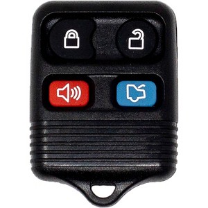 Car Keys Express Ford Keyless Entry Remote FORM-4T0RE: Automotive Parts, Black, Ford Explorer & Mustang, 1 Year Warranty - 1 of 4