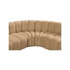 Meridian Furniture,Arc Velvet Modular Sofa - 4 of 4