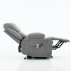 GDFStudio Naya Modern Remote-Controlled Heating and Massage Assistive Upholstered Recliner Chair - 4 of 4