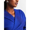 Rebdolls Women's Kennedy Textured Flare Sleeve Wrap Top - 2 of 3