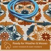 Well Woven Cabo Geometric Indoor OutdoorHigh-Low Pile Blue Area Rug - 3 of 4