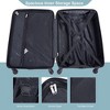 4 Pieces Luggage Set Lightweight Suitcase With TSA Lock, Adjustable Pull Rod, 360° Spinner Wheels Luggage Sets - 3 of 4
