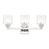 Livex Lighting Aragon 3 - Light Vanity in  Polished Chrome - 4 of 4