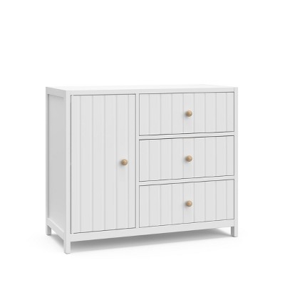 Image of Graco Teddi 3 Drawer Combo Dresser - White