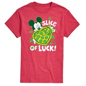 Men's - Disney - Slice Of Luck Short Sleeve Graphic T-Shirt - 1 of 4