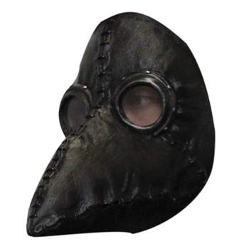 Ghoulish Mens Plague Doctor Costume Mask -  - Black