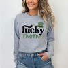 Simply Sage Market Women's Graphic Sweatshirt Lucky Mom - 2 of 4