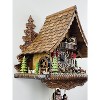 Eight Day Mechanical Cuckoo Clock With 17 Inch Height Moving Bear And Waterwheel By River City Clocks - 3 of 4