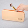 Unique Bargains Travel Silicone Makeup Brush Bag 1 Pc - 2 of 4