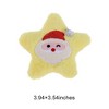 Unique Bargains Christmas Brooches Santa Claus Plush Red White 1 Pcs - 3 of 4