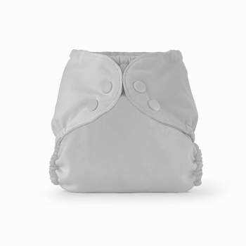 Girls Soft Cotton Ruffle Diaper Cover | White