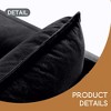 Oversized Chenille Loveseat Sofa, Oversized 2-Seater Small Cloud Couch, Modern Comfy Deep Seat Love Seat - Leovsnove - 4 of 4