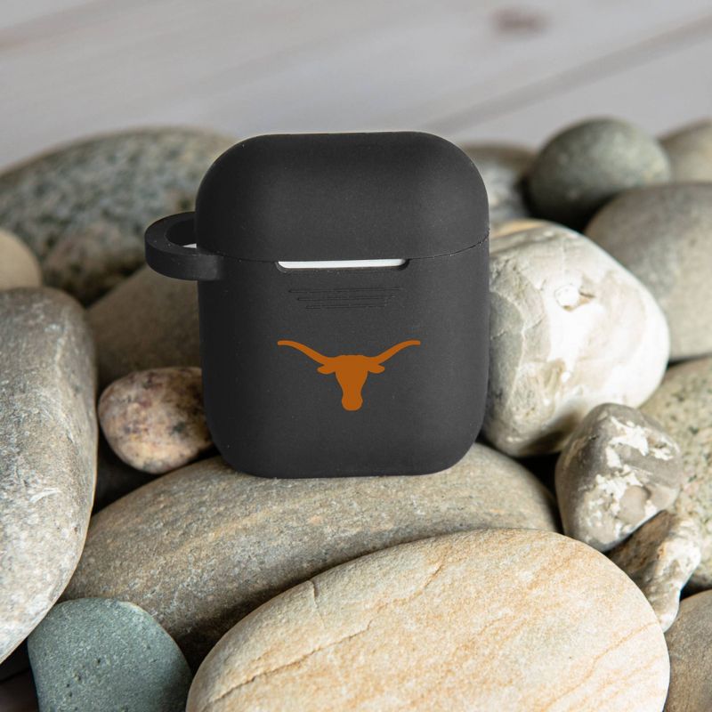NCAA Texas Longhorns  Silicone Cover for Apple AirPod Battery Case, 2 of 4