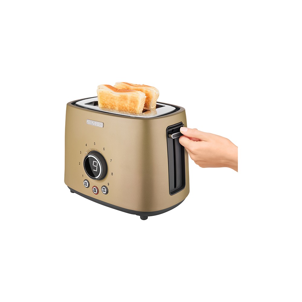 Sencor Metallic 2 Slice Toaster -