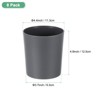 Unique Bargains Plastic Modern Design Plant Pot Round 8 Pcs - 3 of 4