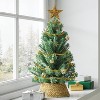 12pc Christmas Mini Tree Decor Trim Set Gold - Wondershop™ - 2 of 4