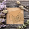 Juvale 100-Count A2 Invitation Envelopes for 5" x 4" Cards & Party Invitations, Kraft Brown - 3 of 4