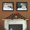 2- Piece Vignette Silent Night Black Framed Wall Art for Living Room, Bedroom Wall Art Print for Home Decor by Billy Jacobs - 2 of 4