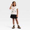 Girls' Dr. Suess 'How The Grinch Stole Christmas' Short Sleeve Graphic T-Shirt - Ivory - 4 of 4