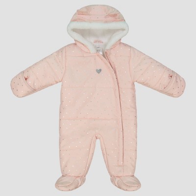 target baby girl snowsuit