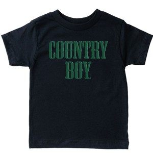 Country Boy Puff Print - Youth Short Sleeve Graphic T-Shirt and Toddler Short Sleeve Graphic T-Shirt - 1 of 3