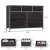 10 Drawers Fabric Dressers for Bedroom, Modern Chest of Drawers - 3 of 4