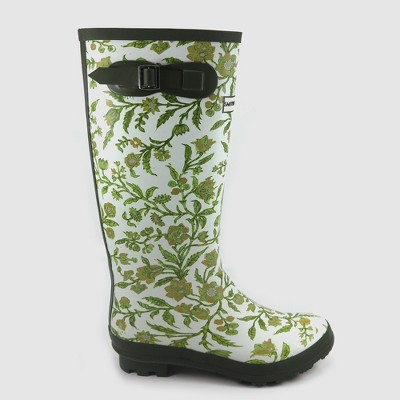 womens tall rubber boots