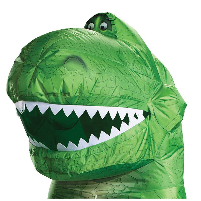 Mens Toy Story 4 Inflatable Rex Costume - One Size Fits Most - Green, 2 of 4