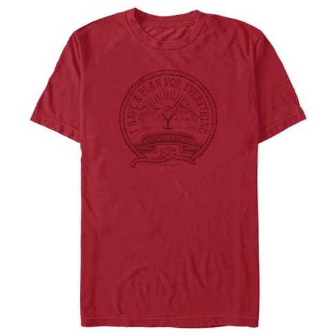 Men's Yellowstone Circle Rope I Have A Plan For Everything T-Shirt - image 1 of 4