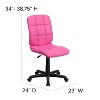 Emma and Oliver Mid-Back Quilted Vinyl Swivel Task Office Chair - 4 of 4
