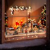 Casafield Pre-Lit Wooden Christmas Village - Traditional Winter Holiday Mantel and Tabletop Décor - 4 of 4
