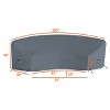 Covers&All Curved Outdoor Couch Cover, 1000D Waterproof, UV-Resistant Patio Furniture Cover - 2 of 4
