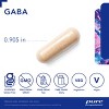 Pure Encapsulations GABA - Supplement to Support Relaxation & Moderation of Occasional Stress - With Premium GABA Amino Acids - 3 of 4